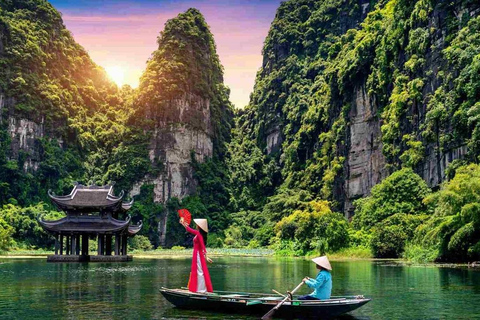 From Hanoi: Ninh Binh – Bai Dinh & Trang An & Mua Cave Tour Private Tour