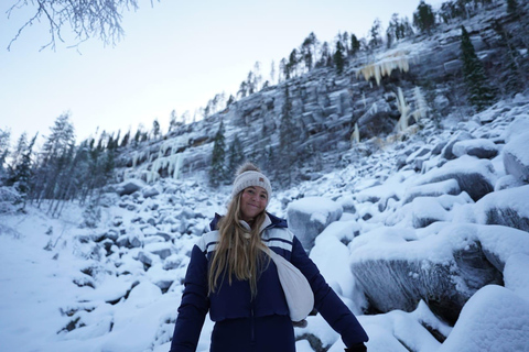 Rovaniemi: Kourouma Canyon Hiking Tour with BBQ