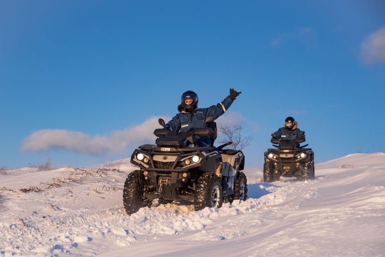 From Reykjavik: 1-Hour ATV Ride & Blue Lagoon Day Trip Double Rider Trip