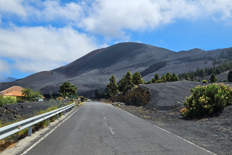 La Palma: Visita ao novo vulcão Tajogaite 360º.Recolha em Santa Cruz de La Palma