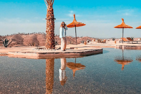 Marrakech: Agafay Desert Quad Bike, Camel Ride, Pool & Lunch Desert Agafay : Quad Biking, Camel Ride, Lunch & Pool
