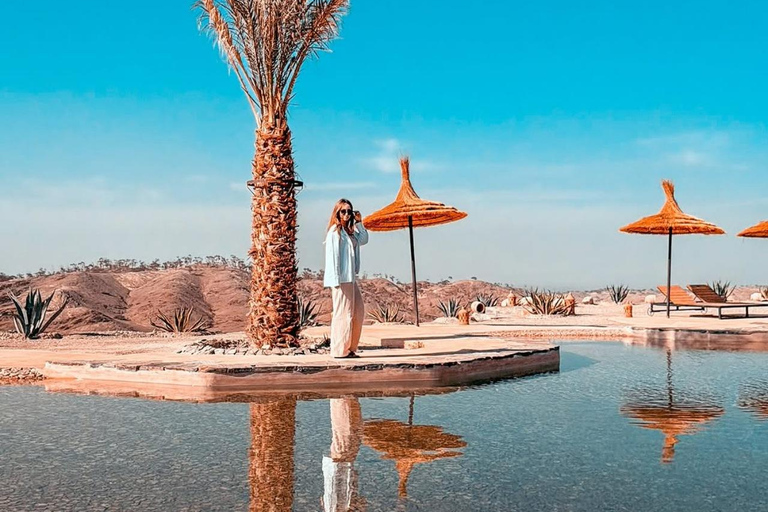 Marrakech: Agafay Desert Quad Bike, Camel Ride, Pool & Lunch Desert Agafay : Quad Biking, Camel Ride, Lunch & Pool