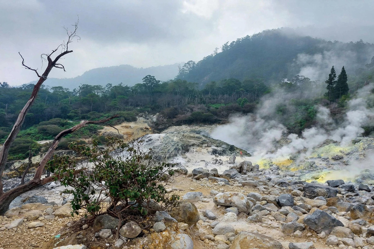 From Jakarta: Salak Bogor Volcano, Waterfall Private Tour