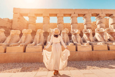 From Cairo: Day Trip to Luxor by Plane Small Group Tour without Entry Fees