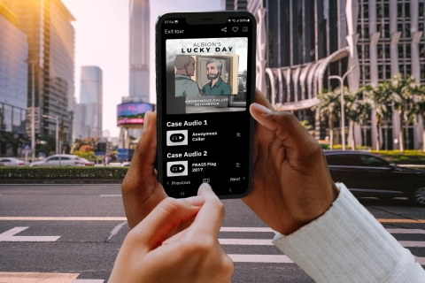 Honolulu: Detective Mystery Game met mobiele app en audio