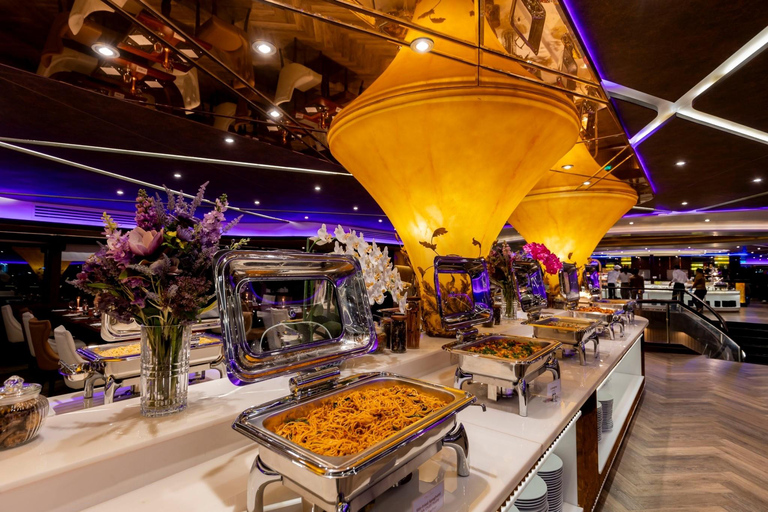 Bangkok: Opulence Buffet Dinner Cruise met dansshow