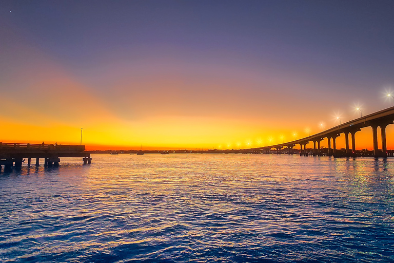 St Augustine: Nights of Lights Sunset Sail with Live Music