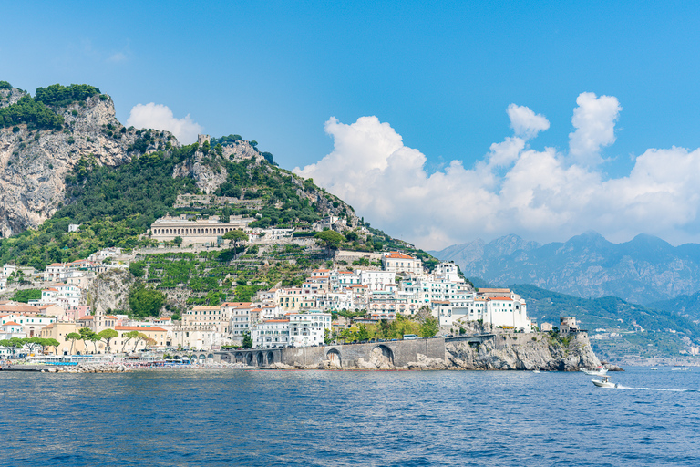 From Naples or Sorrento: Amalfi Coast Full-Day Trip Departure from Sorrento: Group Tour in English