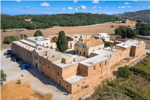 Gruta de Melidoni, aldeia de cerâmica de Margarites, Mosteiro de Arkadi