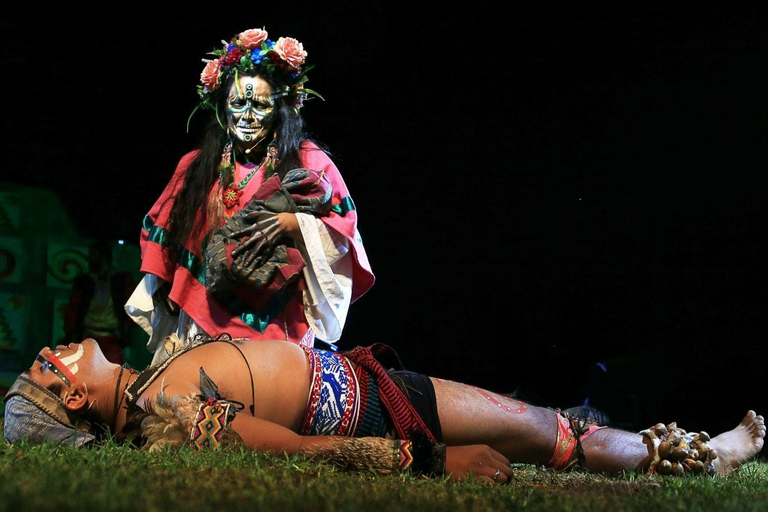 Mexico City: La Llorona Show with Trajinera Ride & Transfer