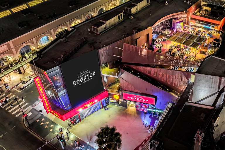 Los Angeles: Hollywood Rooftop Restaurant Meal Voucher