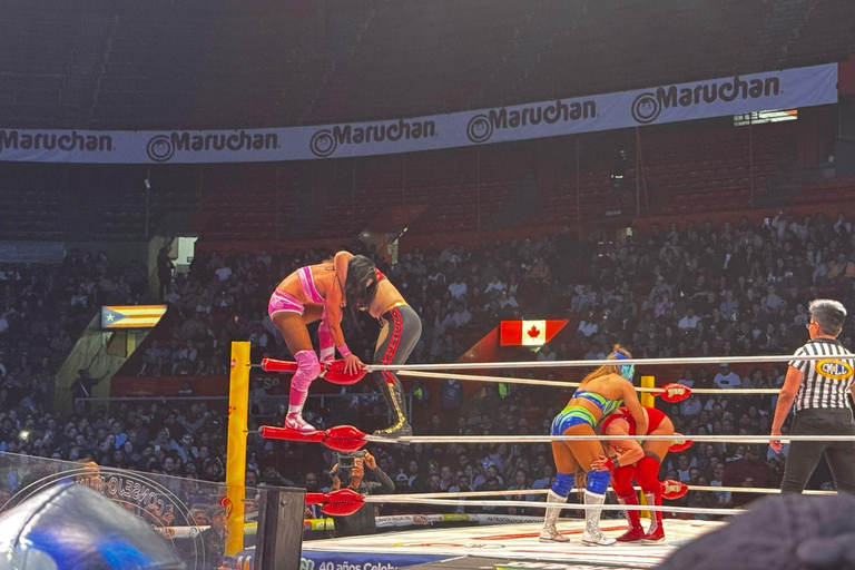 Mexico City: Lucha Libre Show, Tacos & Hotel Transfer