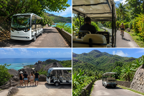 La Digue: Private Electric Buggy Tour with Guide Half day buggy