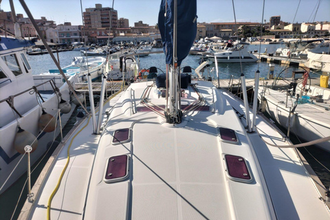 Syracuse: Guided sailing tour of Ortygia Island with a swim stop