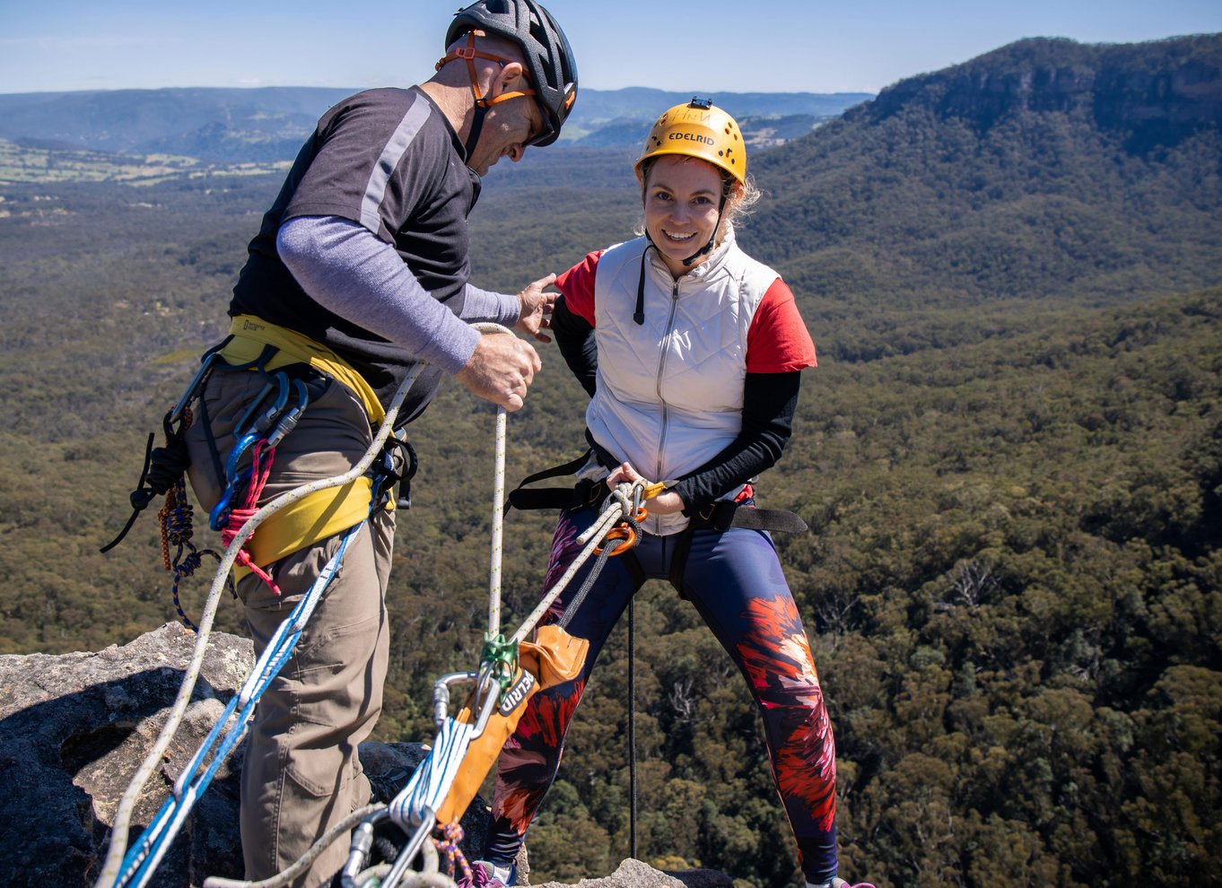 Blue Mountains: Abseiling og canyoning-oplevelse