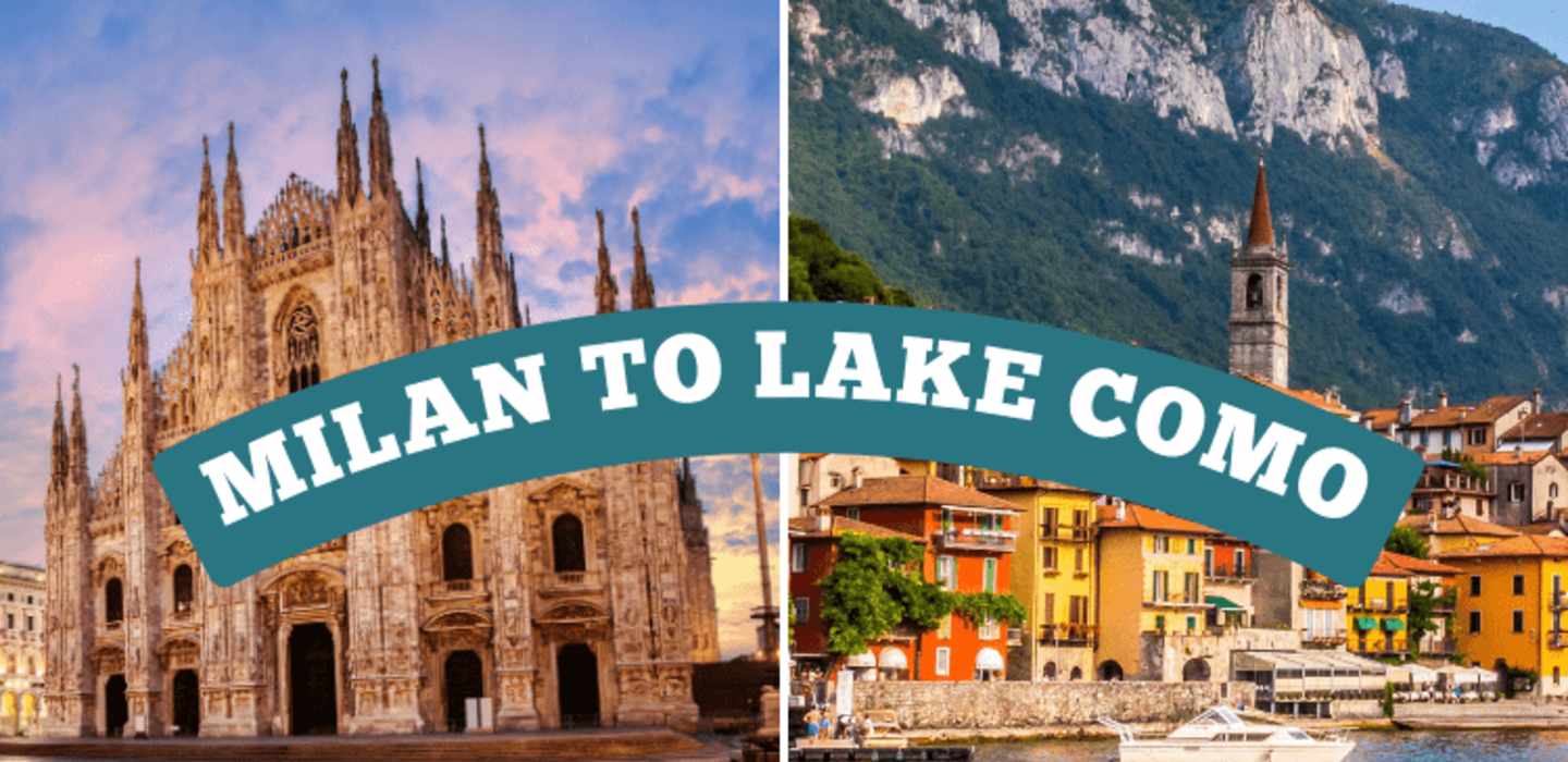 Comer See: Zugtransfer von/nach Mailand mit Panoramablick Comer See: Zugtransfer von/nach Mailand mit Panoramablick