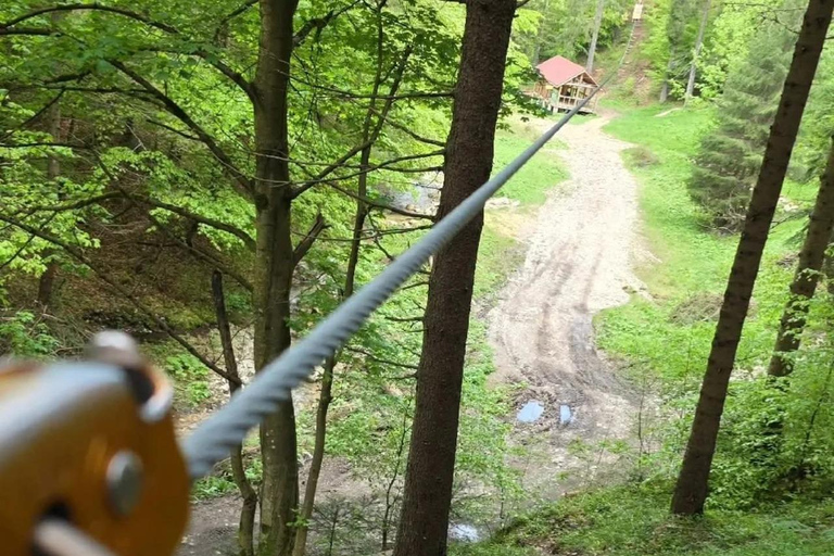 Brașov: Seven Ladders Canyon Guided Hike with Pickup