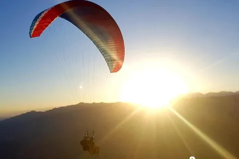 Mendoza: Vôo duplo de parapente com instrutor