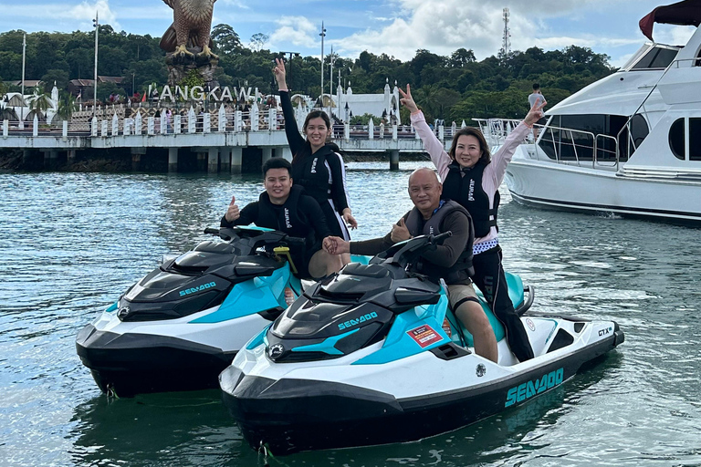 Langkawi Jet Ski Tour Bronze 2 timmar, Red Ray WatersportsJetski med dubbelåkare som tillval