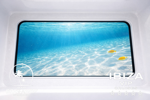 Ibiza: Formentera VIP Boat Paella, BBQ, OpenBar, DJ & Sunset BASIC TICKET with 5h Open Bar & Breakfast