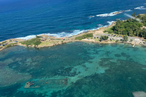 San Juan : visite privée de l'île en hélicoptère