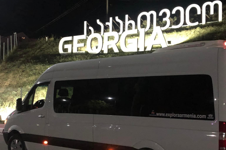 Privat transfer från Jerevan till Tbilisi eller vice versa 24/7