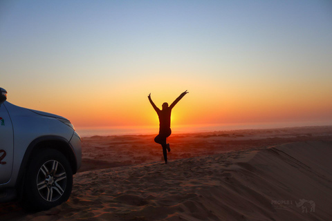 Walvis Bay: Private Sandwich Harbour 4x4 Sunset Tour