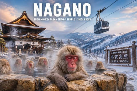 From Tokyo: Private & Customizable Nagano Snow Monkey Tour - Image 2