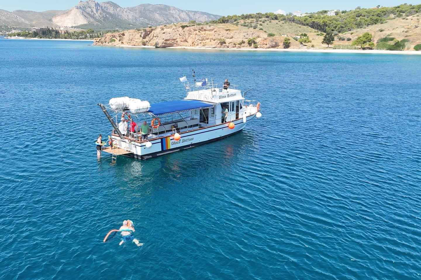 Corinth Canal: Passage By St. Andreas Glass-Bottom Boat