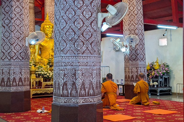 Pattaya : Excursion d&#039;une journée à Ayutthaya avec visite privée à bord d&#039;une longue queue