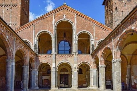 ミラノ：サンタンブロージョ聖堂のガイド付きツアー