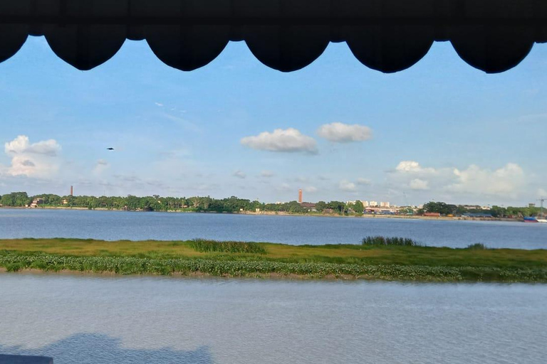 Day out beside the river Ganges in bungalow and boat ride