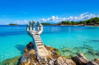 Tirana/Durrës/Golem: Tagestour nach Sarandë, Ksamil und zum „Blue Eye“
