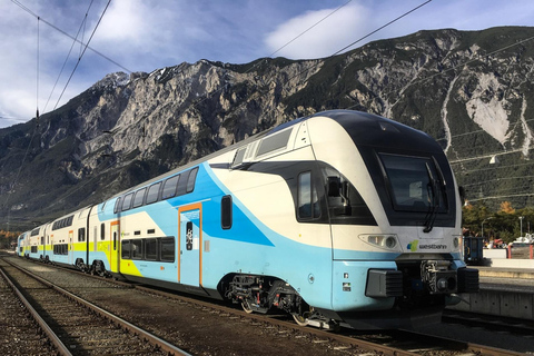 Albergline: A romantic railway between Innsbruck & Bludenz One-way train ticket from Bludenz to Innsbruck