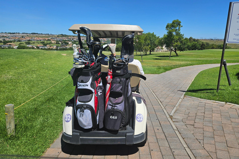 Golf na lokalnych polach golfowych w Johannesburgu i Pretorii