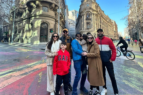 Santiago: Walking Tour with Bilingual Guide