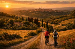 Siena countryside: Virtuell geführte E-Bike-Tour