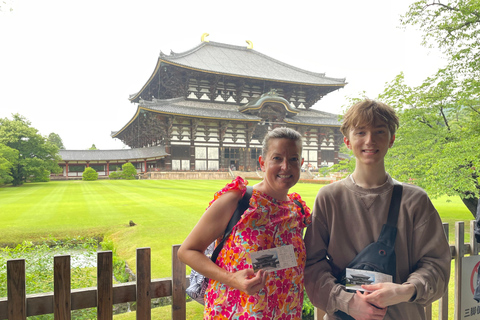 Nara: Halvdag med lokal guide – Big Buddha, hjort, helgedom, skogNara: Halvdag lokal guide- Stora Buddha, hjort, helgedom, skog