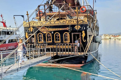 Zakynthos: Grand Island Cruise & 3 Swim Stops with Pickup