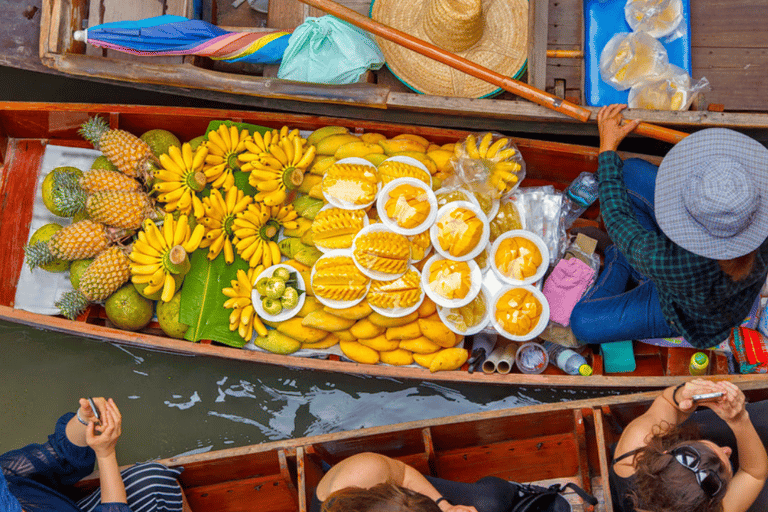 Pattaya Floating Market Ticket Admission Ticket + One-Way Rowing Boat