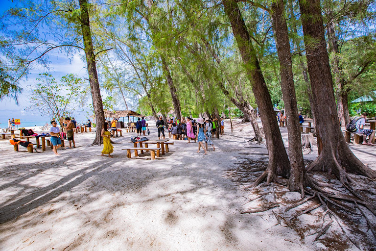 Phi Phi: Tour di un giorno intero alle isole Phi Phi e al tramonto in motoscafo