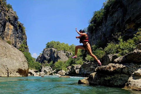 Antalya: Rafting & Canyoning w/Extreme and Overnight Options Canyoning & Rafting Combo with Transfer & Lunch
