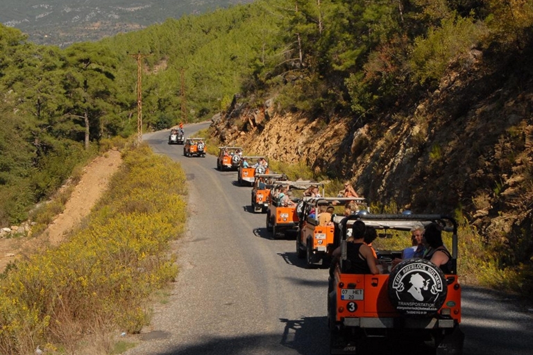From Alanya: Sapadere Canyon Jeep Tour with Lunch