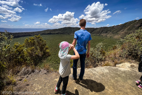 Mt. Longonot Nationalpark Tageswanderung