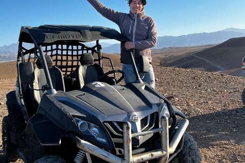 Buggy Marrakech: Tour in buggy nel deserto di Agafay e spettacolo con cena1 Buggy ( 1 ora ) per 2 persone senza cena