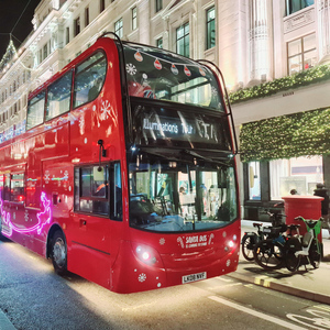 London: Santa Bus Christmas Lights Open-Top Tour