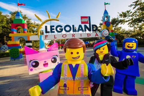 Round trip Shuttle to Legoland Park in Winter Haven