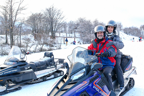 Ushuaia: Snow Park with Sled and Snowmobile Ushuaia: Winter Park with Sledding and Snowmobiling