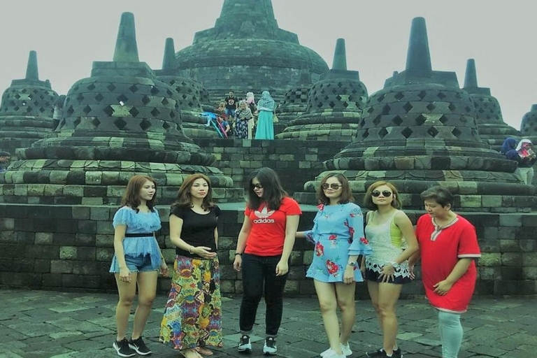 Jednodniowa wycieczka Borobudur i Prambanan z Yogyakarty