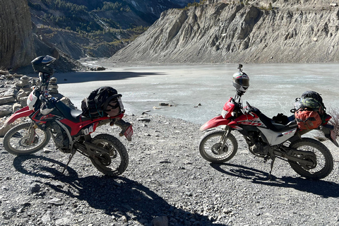 Kathmandu: Self Ride Motorbike Day Adventure in Valley Ridge Kulekhani Reservoir and Chitlang Farm Ride